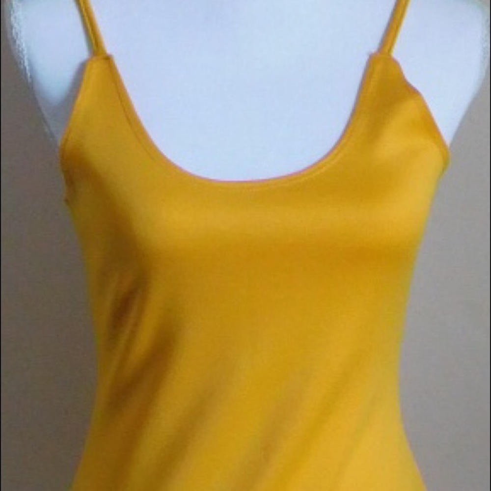 Revamped Brand, Marigold yellow dress.